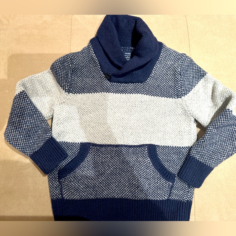 GAP KIDS • Boys shawl collar sweater